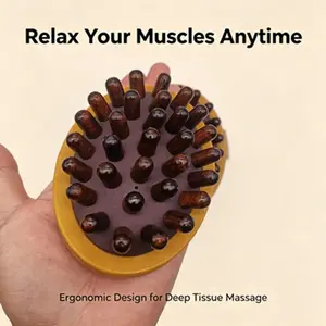 Full Body Acupuncture Brush, Abdominal Massage Tool, Leg Scraping Manual Fat Burner, Universal Slimming Device, Handheld Massager, Body Care, Waist Abdomen Brush