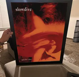 Slowdive Souvlaki Music Tour Poster