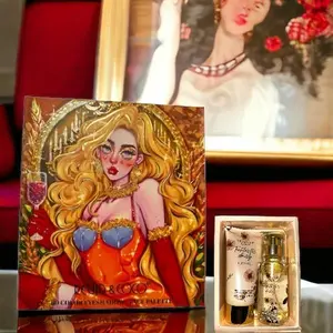 SPECIAL SALE-Kevin And CoCo 69 Color Beauty Palette +Story of Love Fantastic Daisy Fragrance Mist and lotion Bundle Set! Make-Up Bundle-Eyeshadows-Highlighter Quad-moisturizing crème pigments- Daisy fragrance set