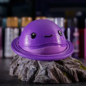 3D printed dervish Slime 3D Printed artistic Desk Decor - Unique Hand Painted Design, High-Quality Slime and perfect gift for slime rancher fans