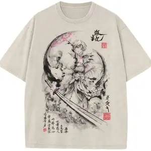 Sesshomaru Shirt, Inuyasha Shirt, Anime Shirt, Vintage Tee, Anime Merch, Unisex Cotton Crewneck T-Shirt Menswear Womenswear Streetwear Top         YDT 2IG