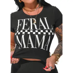 FERAL MAMA GRAPHIC BABY TEE