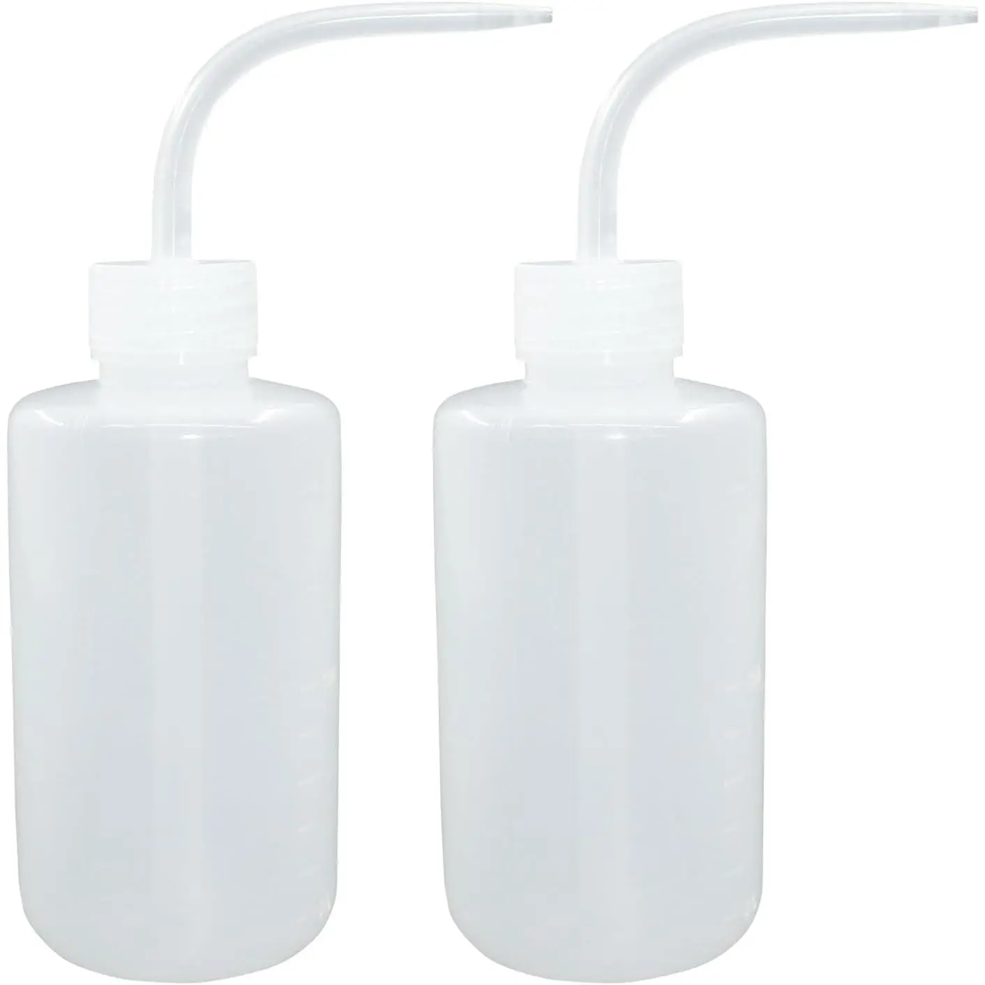 Tattoo Wash Bottle 2pcs 250ml/8oz Lab Squeeze Bottle for Medical Label Tattoo Supplies Green Soap Cleaning Washing
