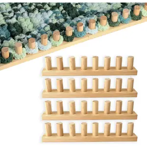 Chunky Loom - DIY Chunky Yarn Loom Loom for Beginners, Reusable Blanket Loom for Bulky Yarn Gifts & Crafts (63IN)