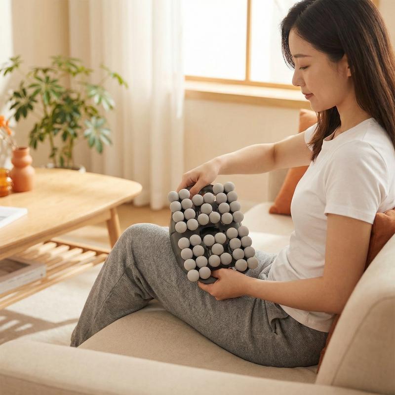 12-Ball Massage Gun 30-Level Intensity Adjustment 9 Massage Modes Effectively Relieves Back, Shoulder, Leg, and Foot Pain Quiet Muscle Massager Features Red Light Therapy Adjustable Settings Ideal for Daily Use Perfect Christmas Gift Choice