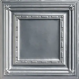 From Plain To Beautiful In Hours Eyelet 2 ft. x 2 ft. Decorative Nail-Up & Lay-in Tin Ceiling Tile (48 sq. ft./Case) (12-Pack)