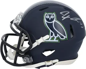 Jaxon Smith-Njigba Seattle Seahawks Autographed Riddell OVO Speed Mini Helmet - Fanatics Authentic Certified
