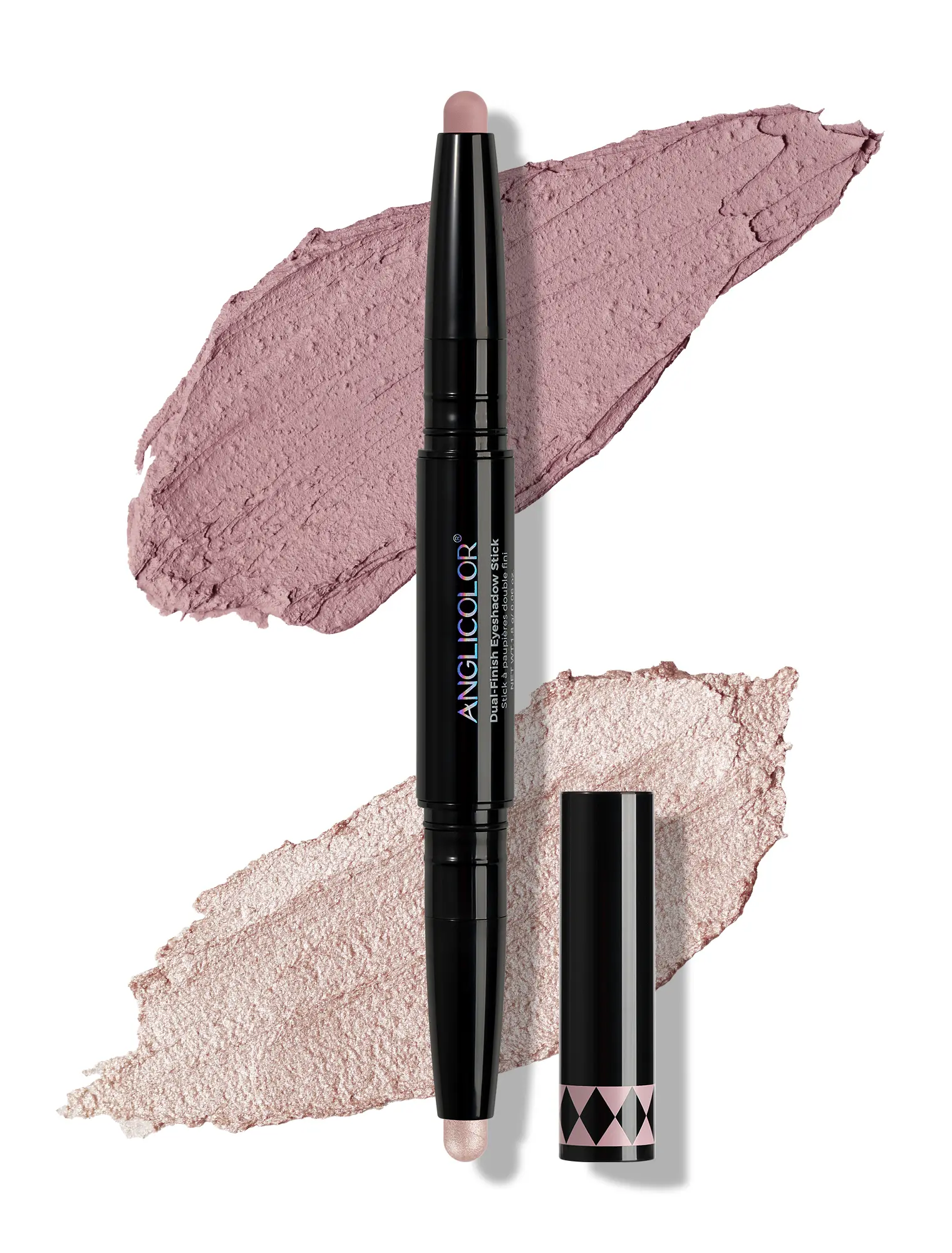 ANGLICOLOR Dual-Ended Eyeshadow Stick, 2-in-1 Matte & Shimmer Cream Eye Makeup Pen, Waterproof, Long-Lasting, 1-Swipe Application,eyeshadow palette