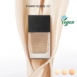 Funny Elves Soft Matte Long-Lasting Foundation, 25ml Cosmetic Makeup for Any and All Skin Types