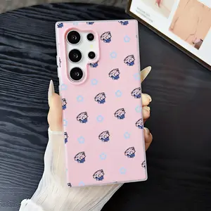 Japanese Premium Denim Brand EVISU Phone Case 2‑in‑1 Clear Jelly Case for Samsung Galaxy S26/S26+/S26 Ultra/S25/S24/S23/S22 | Dopamine Photo Card Holder | Soft TPU Shockproof Anti‑Yellowing Slim Lightweight Protective Cover