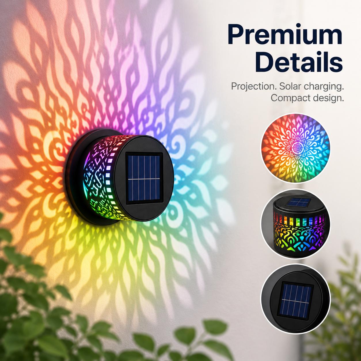 Solar Outdoor Wall Mount , 3.5x3.8 in Compact Size, Includes Screw Anchor & Double-Sided Adhesive, Motion  Flickering LED Pumpkin Tea Firefly  cob work ip65 waterproof wide  outdoor flood wall  sensor outdoor flood  string