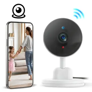 HD 2.4GHz WiFi Smart Wall Security Camera,Home Monitoring Camera,IR Systems Night Vision Camera,Security IP Camera Camera,Outdoor Indoor CCTV Portable Camera for Home Security,Men Gifts