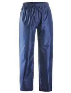 AXESQUIN Men's Rain Pants Waterproof Lightweight Packable Windproof Rain Over Pants Hiking Fishing Outdoor Trousers