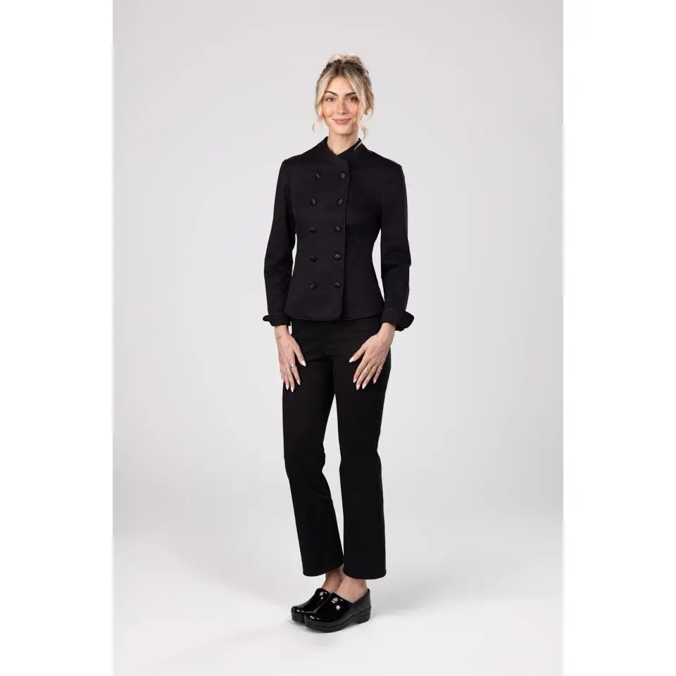 Shefdress Women's Chef Work Pants, Professional Kitchen Uniform Bottoms for Female Culinary Staff Clothes Elegant