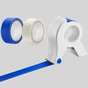 Masking Tape Set, 3 Counts/set Portable Masking Tape Applicator, Masking Tape Cutter, Professional Paint Masking Tape for Painting, Decoration, Window & Door Frame