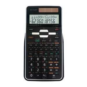 Sharp Advanced Scientific Calculator - D.A.L 2-Line Display, Hybrid Power, Direct Entry, Equation Solves, 1 & 2 Variable Statistics, Ideal for Classroom Study