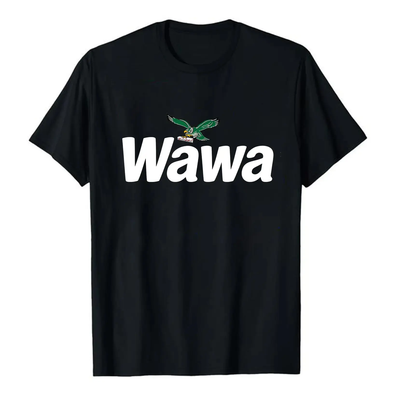Wawa Eagles Football Team Fan T-Shirt, 100% Cotton Game Day Sport Lover Graphic Tee, Unisex Eagles Fan Gift