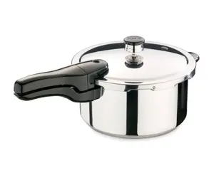 Presto 4-Quart Stainless Steel Pressure Cooker 01341