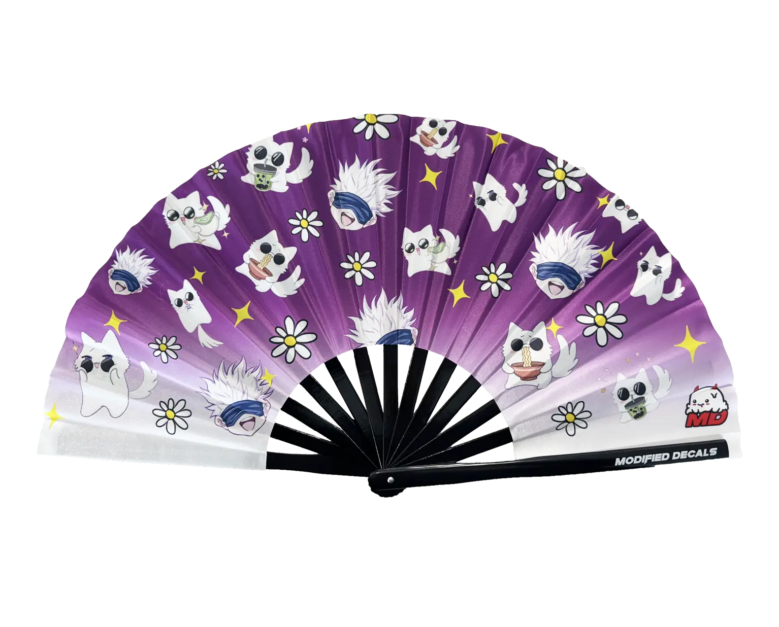 Gojo JJK Kitty Festival Fan