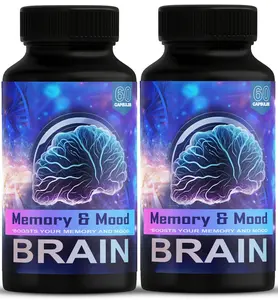 ( 2 Pack ) Brain Memory and Mood Support Supplement Pills Advanced Formula