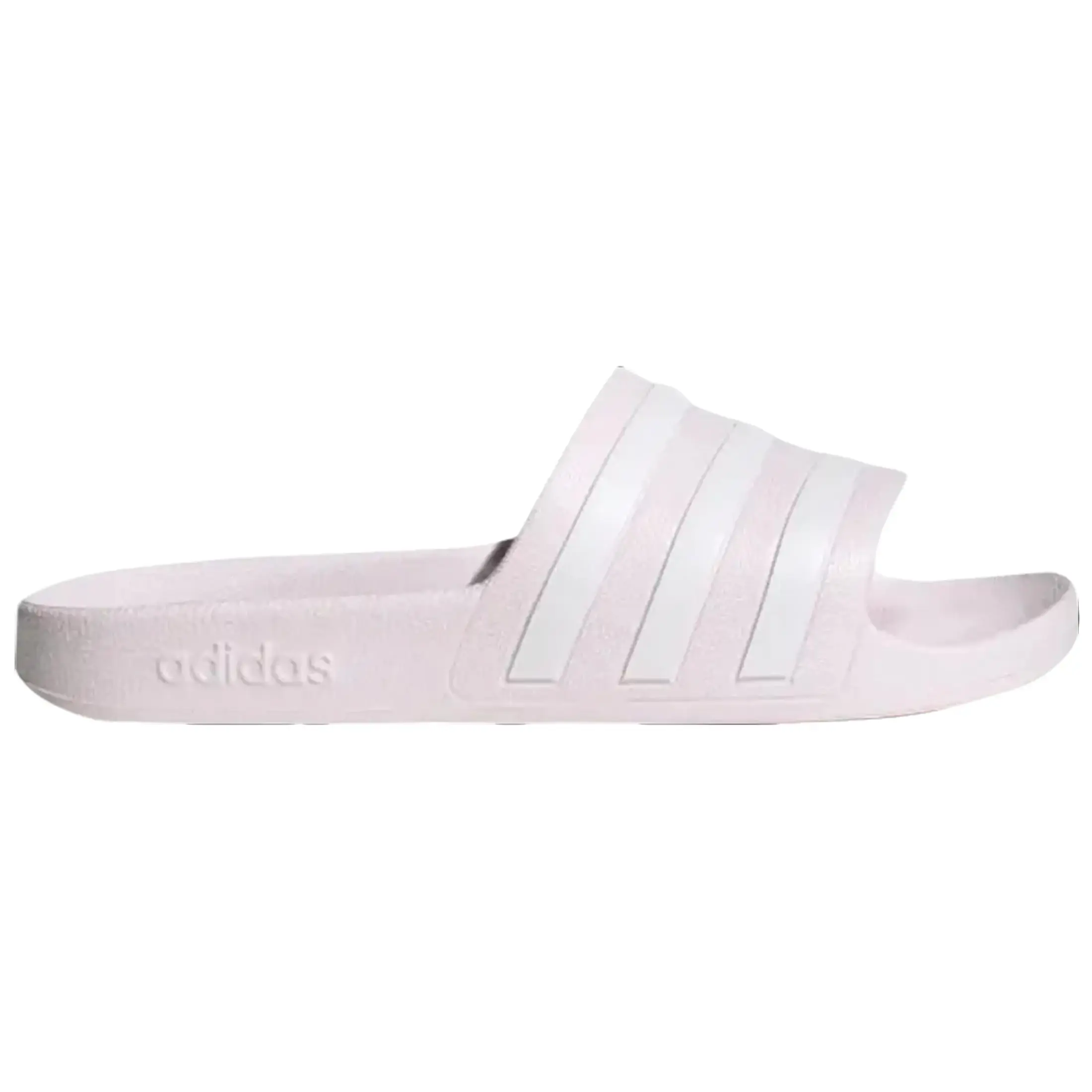 adidas Adilette Aqua Slides Almost Pink Cloud White Men's Fashion Slippers New