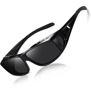 Fit Over Glasses Sunglasses for Women Men, Polarized  Sun Glasses for Prescription Glasses UV400 Protection