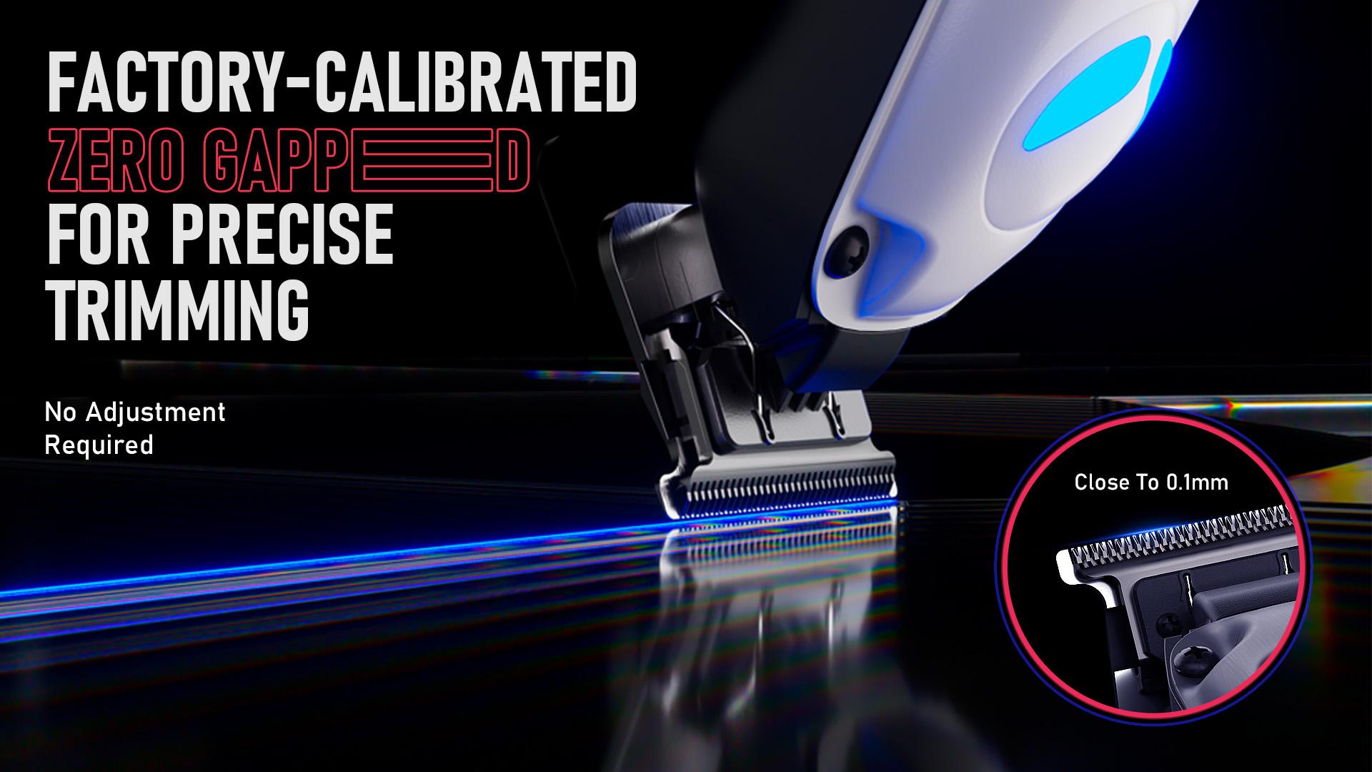 SUPRENT PRO Self Cut Clipper Combo - 7500 RPM Cordless Hair Cutting Kit & Zero Gap T-Blade-hair trimmer for men haircut Gifts for Men