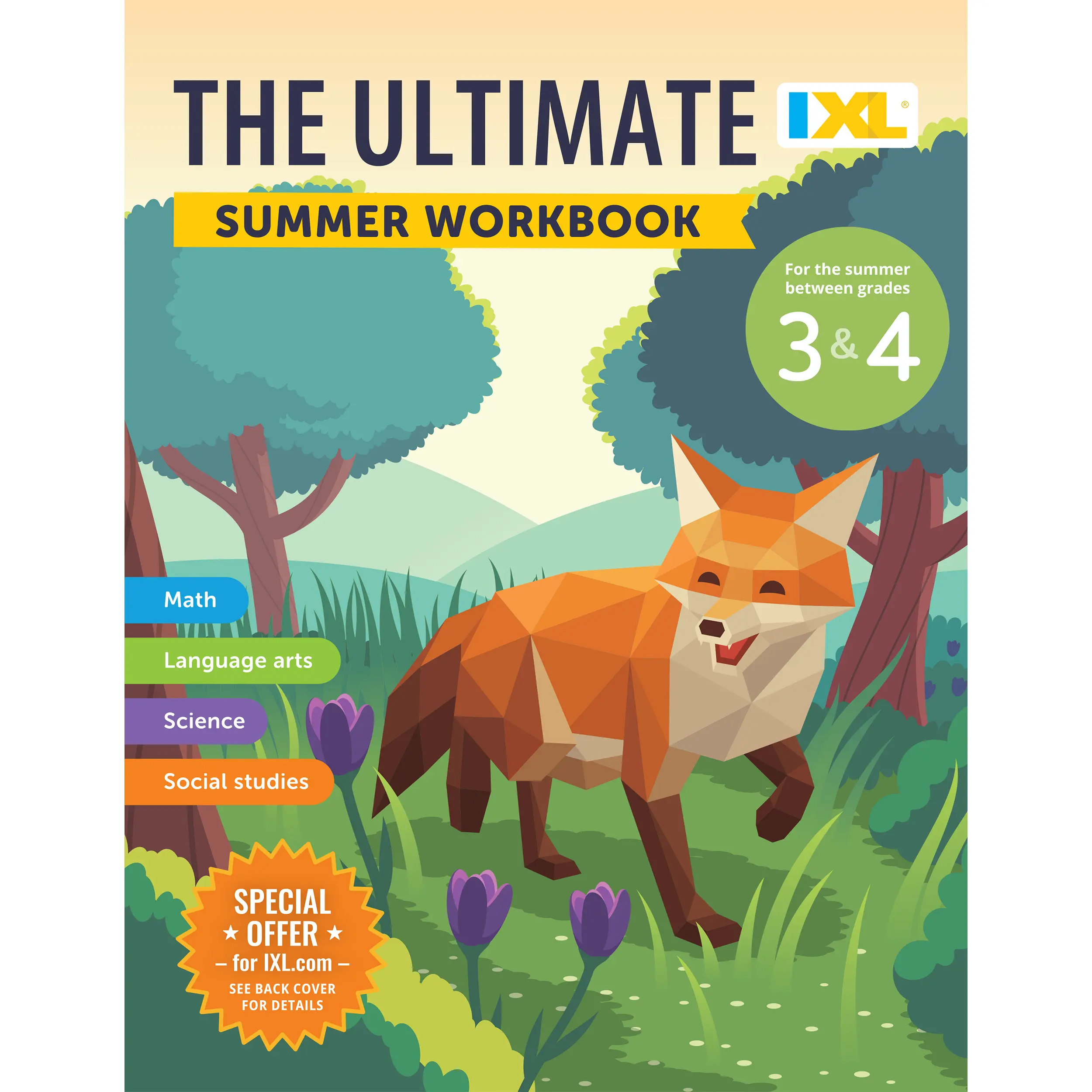 IXL Learning The Ultimate Summer Workbook, Grade 3-4 (144 pages ...