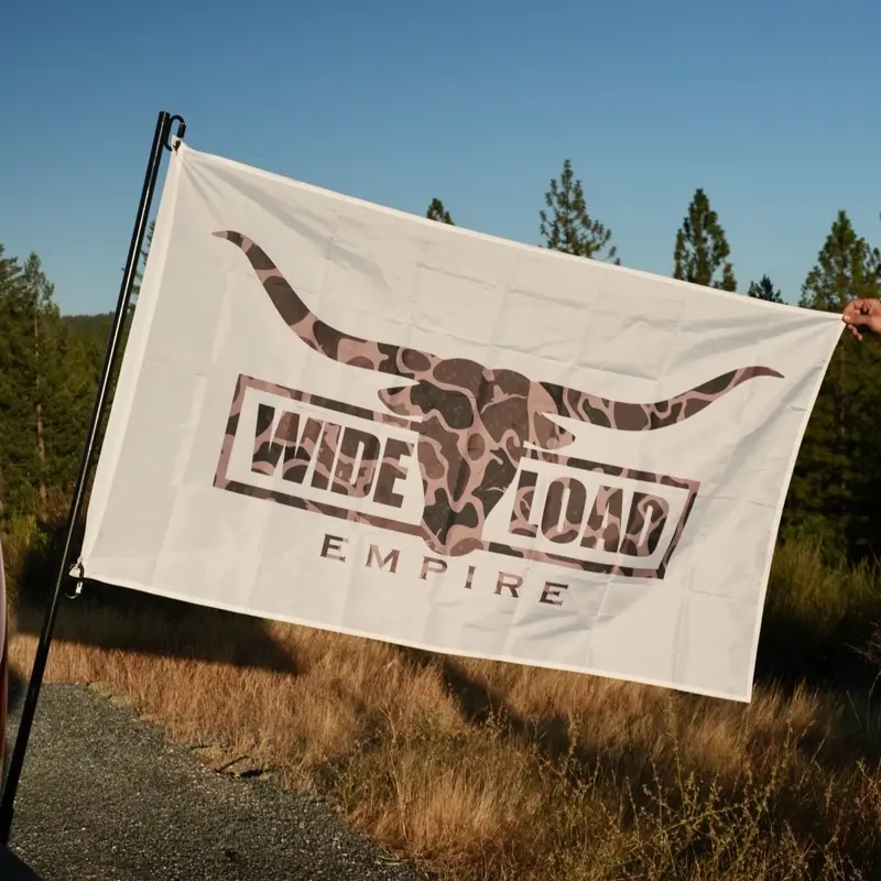 Buckshot Camo Wide Load Empire Flag