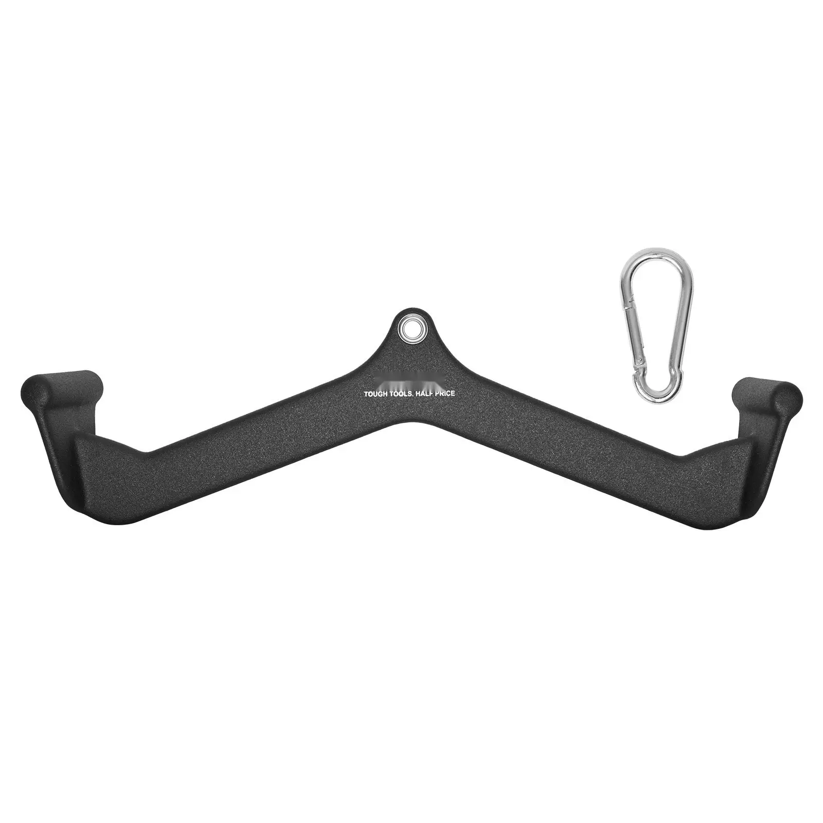 Lat Pulldown Bar and Tricep Handle Attachment for Cable Machine - V-Bar Accessory for Home Gym, Multi-Function Lat Pull Down Equipment for Strength Training, Compatible with Most Cables, Ergonomic Non-Slip Grip