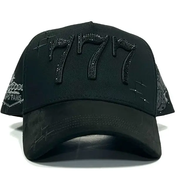 GORRA 777 COLOR BLACK Cali Style Hat Street Fashion Cap