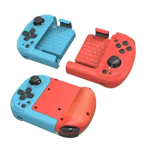 Wireless Mobile Game Controller for Android iOS Windows, Portable Gamepad for Cellphone PC Tablet, Long Design Split Joystick, Rechargeable Handheld Controller for Phone Laptop, Console Style Gaming Accessories