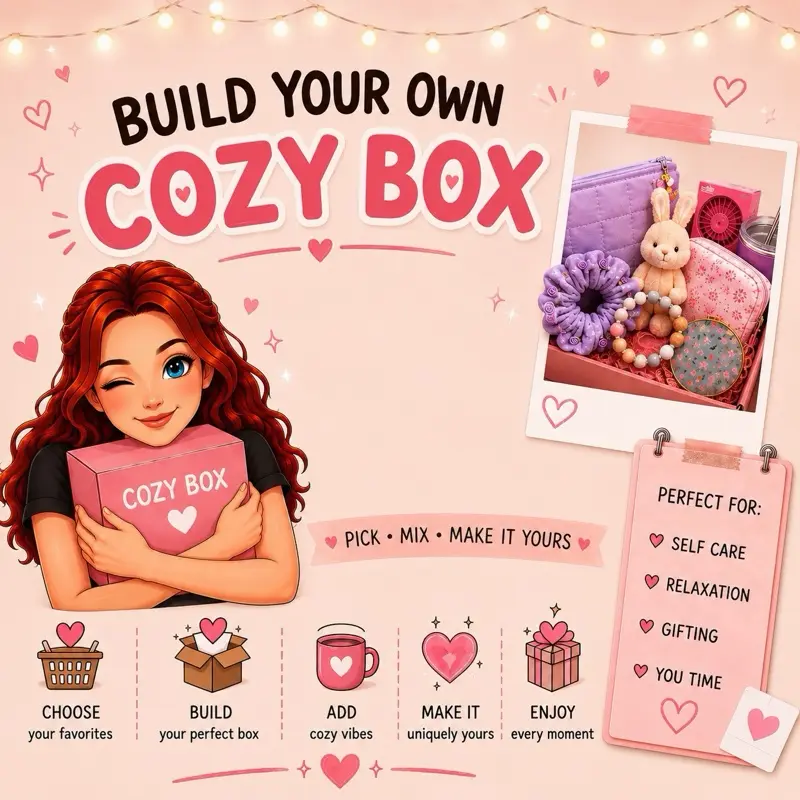 Cozy Build A Bundle- Beauty, Accessories, Stationary & more!