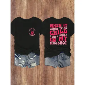Skull Hand Digital Print Tee Casual Comfort T-Shirt for Home Wear, Street Style & Edgy Everyday Looks