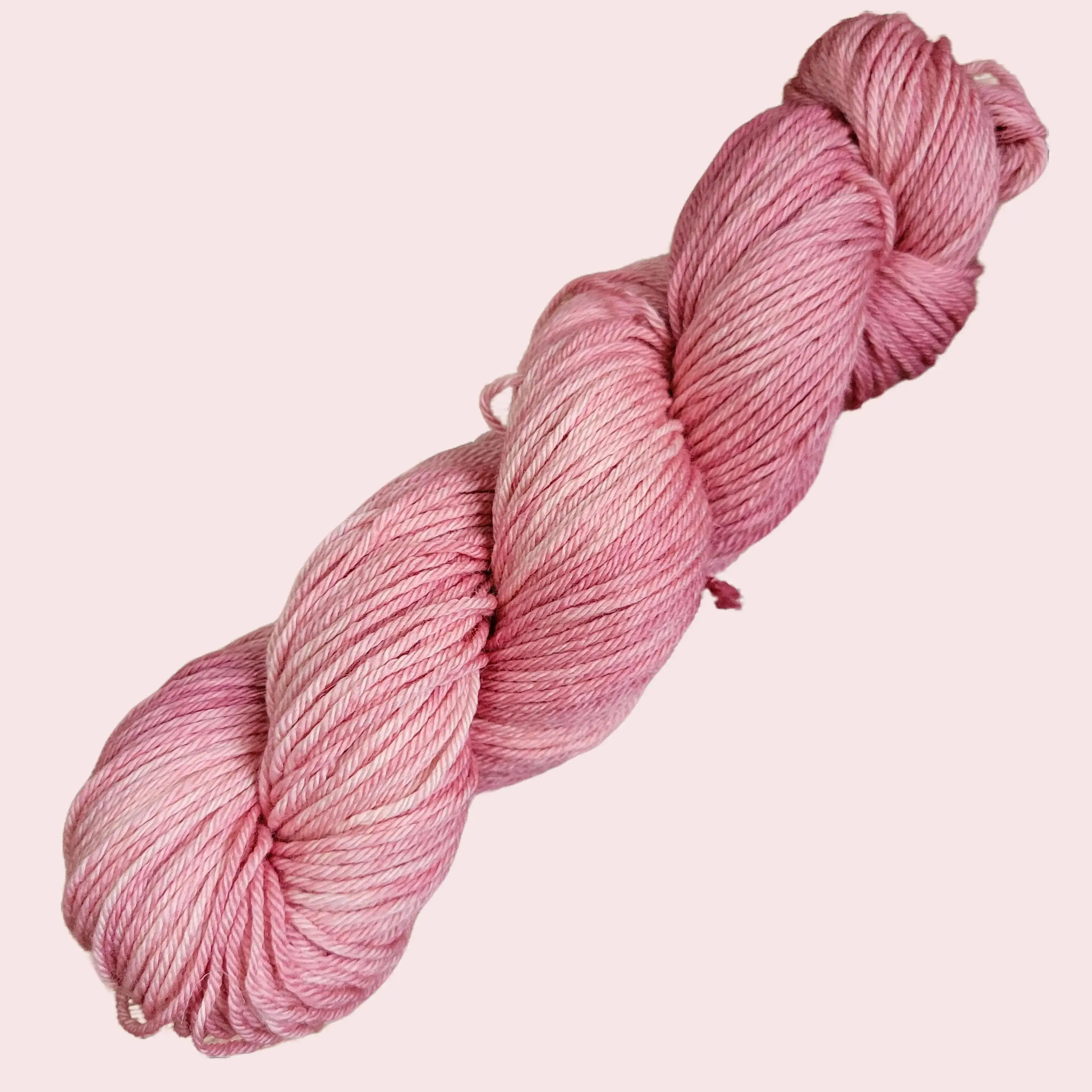 Dusty Victorian Rose Hand Dyed Yarn
