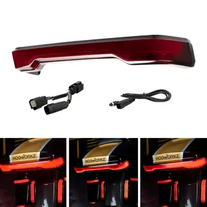 HOGWORKZ® Illumina Sequential Tour Pack LED Light for Harley® Touring '14-'25 | Red Lens