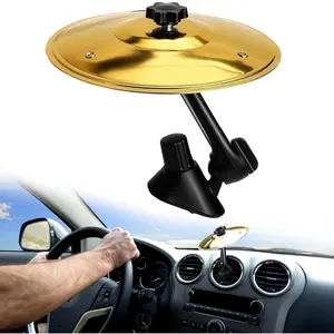 Car Cymbal Air Vent, Car Symbol Drum Air Vent, Crash Dash Board Drum Symbol, Mini Drums Crash Cymbal For Music Lovers Set