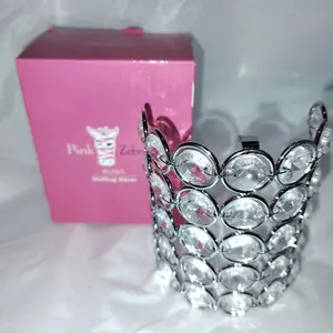 Pink Zebra Wall Hug Rhinestone Decor - Fits Any Pink Zebra Wall Hug for Beautiful Abiance - Bling Decor