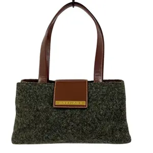 Pre-owned Bvlgari Wool Shoulder Bags Handbag