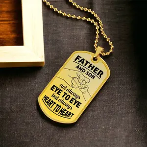 Father & Son - Dog Tag