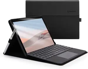 Protective Case for Surface Go 4 2023/Go 3 2021/Go 2 2020/Go 2018 with Stylus Holder, Multiple Angle Slim Lightweight Cover, Compatible with Type Cover Keyboard（Keyboard Not Included）