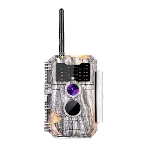 WiFi Game & Trail Camera32MP 1296P MP4 H.264 Video, Trail Deer Cam No Glow Night Vision Motion Activated Waterproof for Wildlife Hunting & Home Security, Send Pictures to Cell Phone via App Operated(W600grey)