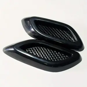 2/6pcs Car Fender Trim Decorative Intake Universal Auto Air Flow Bumper Side Vent Decal Car Decals Car Accessories