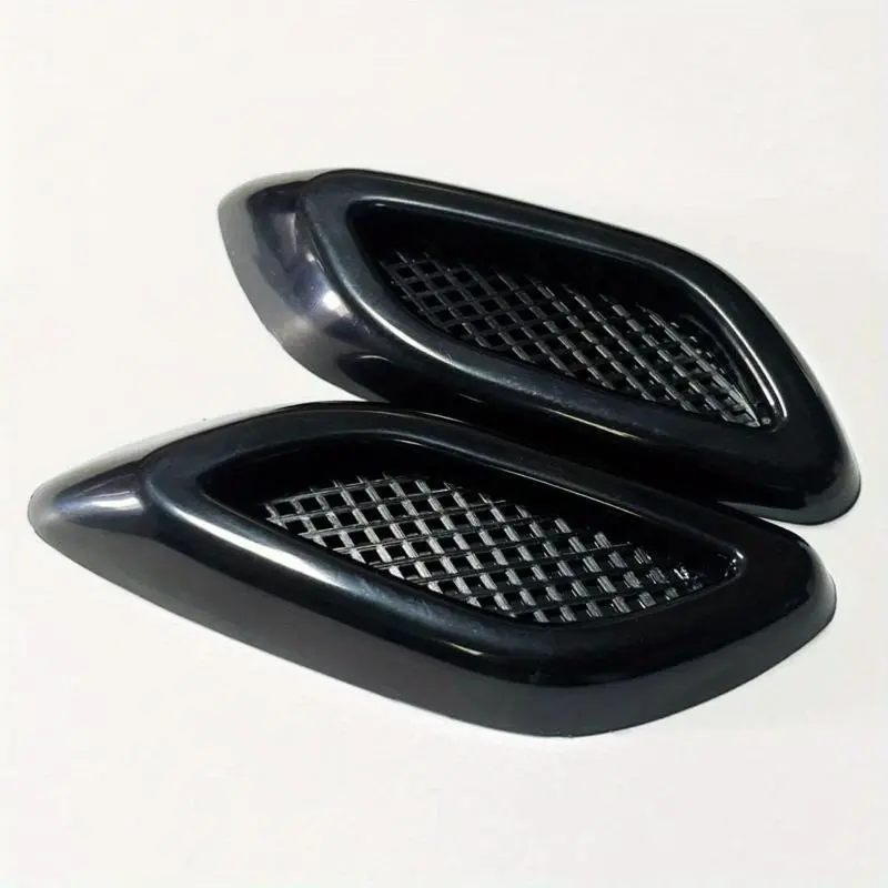 2/6pcs Car Fender Trim Decorative Intake Universal Auto Air Flow Bumper Side Vent Decal Car Decals Vehicle Decoration Car Accessories Car Decorations
