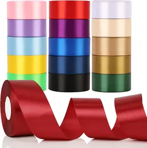 16 Colors 400 Yards Ribbon,1-1/2 Inch Satin Ribbon,Single Face Satin Ribbons, Perfect for Gift Wrapping, Wedding Decoration,Handmade Bows,Wrapping Bouquet and More
