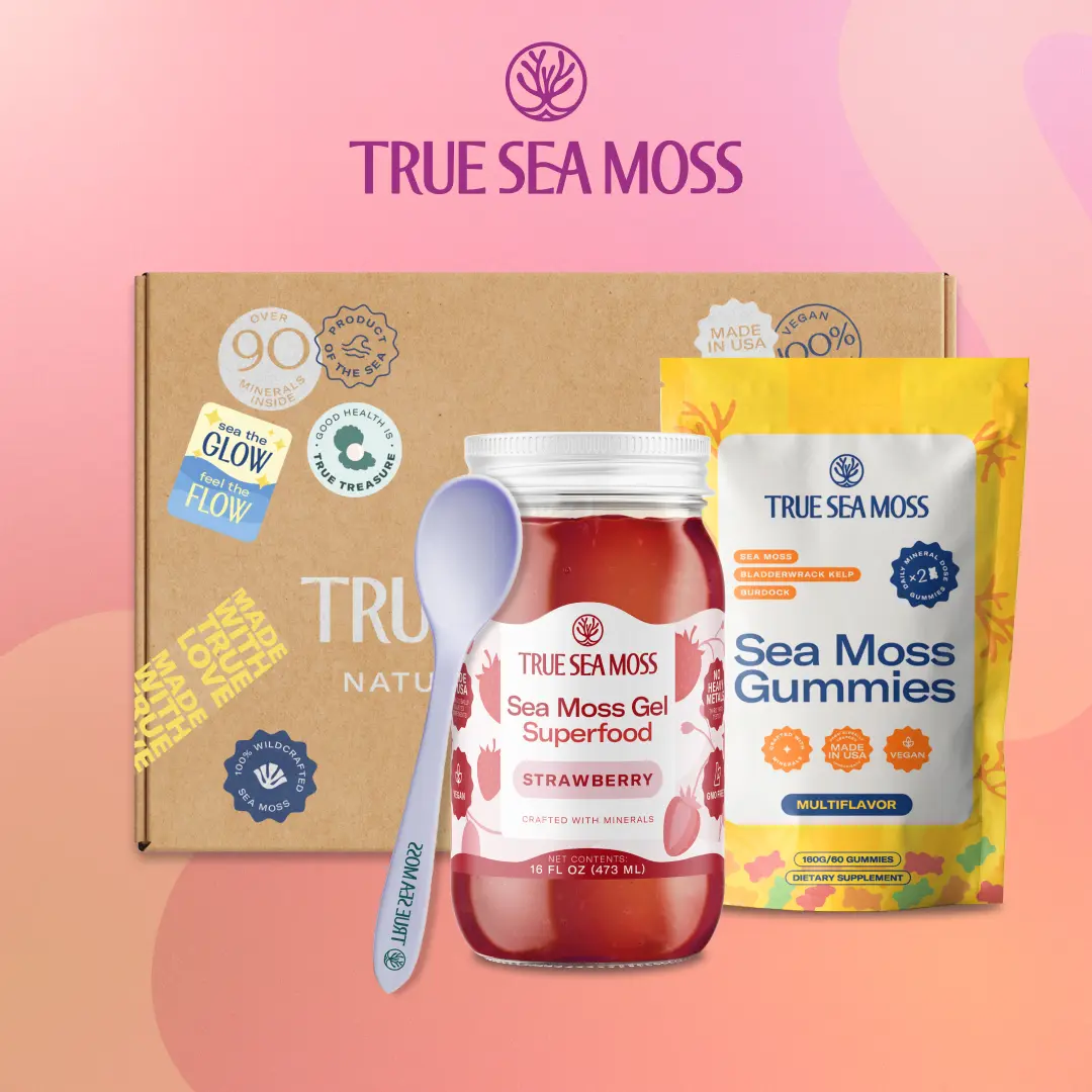 Strawberry Gel, Original Gummies & Spoon