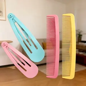 Large Hair Clip Comb Set, Fun Playful Blue Clips with Combs, Prank Props, Stage Decor, Photo Props, Fashion Accessories, Hair Style Accessory, Gift Idea, Super Cute Clips
