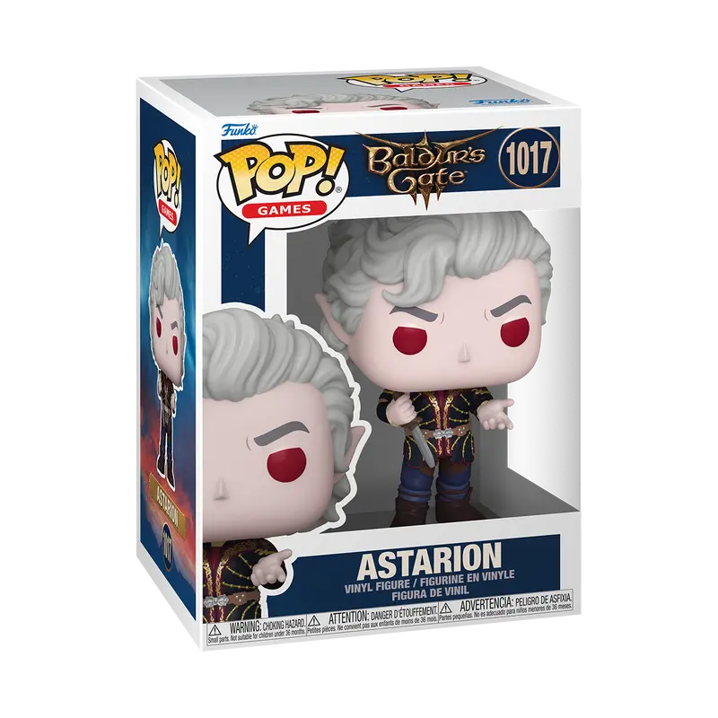 Funko Pop! Baldur's Gate - Astarion (Common) #1017 Collectible Pop Vinyl Figure
