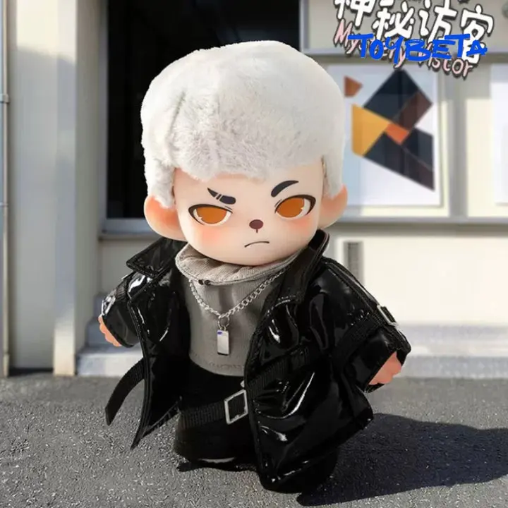 TNTSpace Rayan Urban Walk Series Polyester Plush Pendant Collectible Figurine - Character-Based Art Toy, Cartoon Characters, About 18cm Collectible Decoration