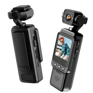 Wireless Vlog Body Camera, Portable 360° Rotation Lens Camera, Portable Sport DV Camcorder for Outdoor Sport Skiing Cycling Hiking, Vlogging Camera